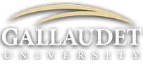 Gallaudet University Home page link